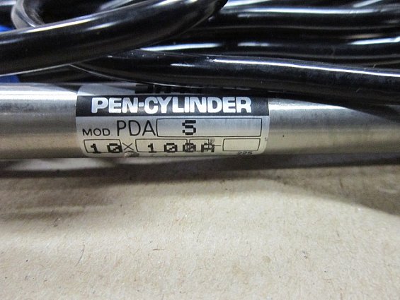 Пневмоцилиндр сверхтонкий PEN-CYLINDER pbdas10х100a pdas10х100a Ф10mm st-100mm cs7g+cs7g