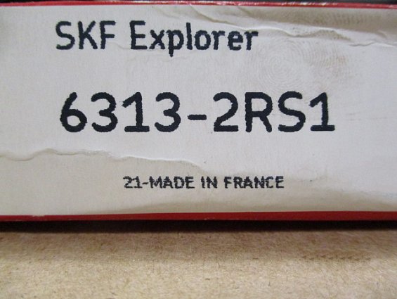 Подшипник 6313-2RS1 SKF Explorer 21-made in france 83евро указана за одну штук