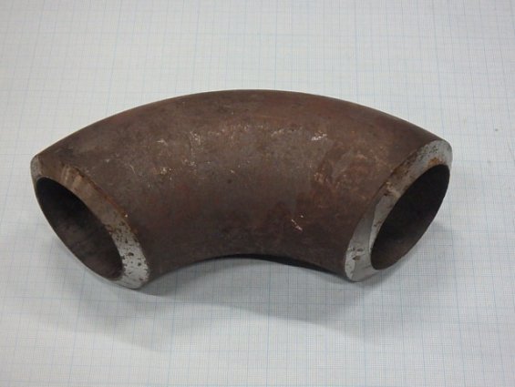 Отвод стальной крутоизогнутый 90гр 89х12мм диаметр наружный Ф89мм толстостенный