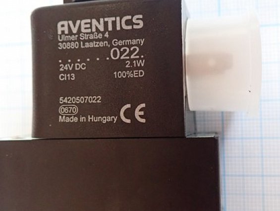 Пневмораспределитель aventics cd07-5/2xx-DO-024DC-I-G014 5776270220 CD07-5/2DC-G014-024DC