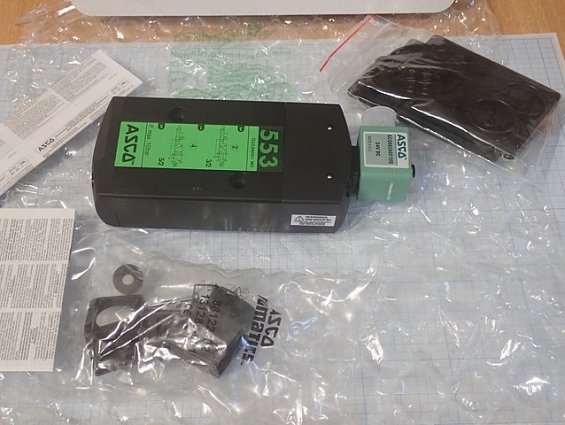 Пневмораспределитель ASCO G553A001MS в сборе с катушкой ASCO SCG553A001MS 24VDC