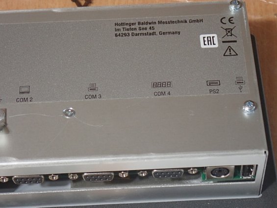 Весовой индикатор HBM DIS2116