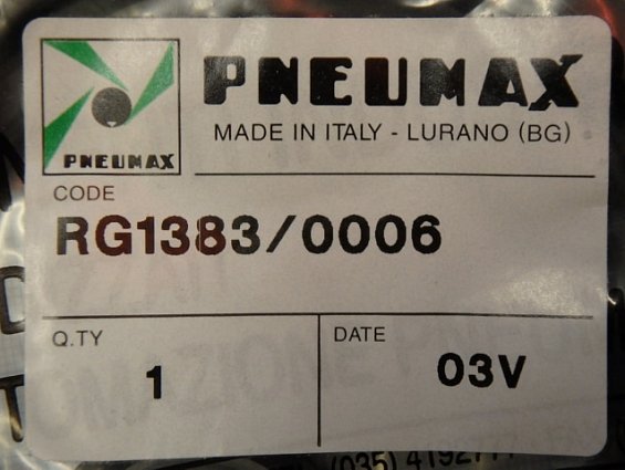 Ремкомплект пневмоцилиндра pneumax rg1383/0006 набор уплотнений с манжетами поршня D=100мм
