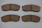 Колодки тормозные nibk pn1243(m) 140117-j111c задние дисковые toyota