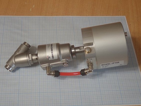 Клапан центрифуги BMA CAMOZZI седельный DN20 PN16 под приварку с пневматическим приводом-позиционеро