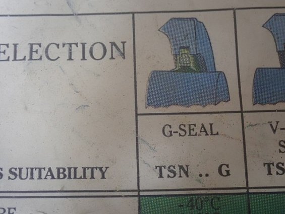 Уплотнение корпуса SKF TSN230G Seals for SNH and SNL530 For shaft diam.165(6 1/2") комплект