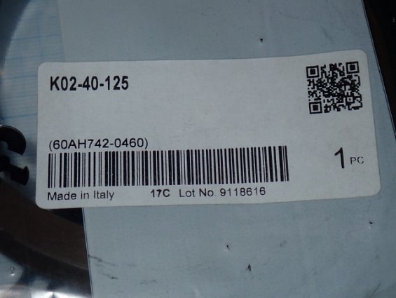 Ремкомплект CAMOZZI K02-40-125 60ah742-0460 набор уплотнений с манжетами поршня серия-40 D=125мм