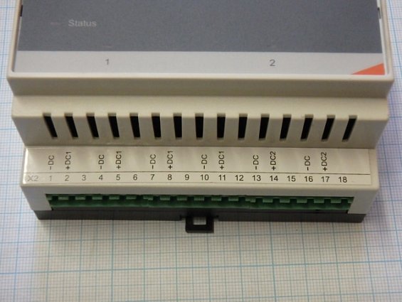 Блок питания модульный источник mds psm-24 ~220В 50Гц =24В двухканальный для питания модулей