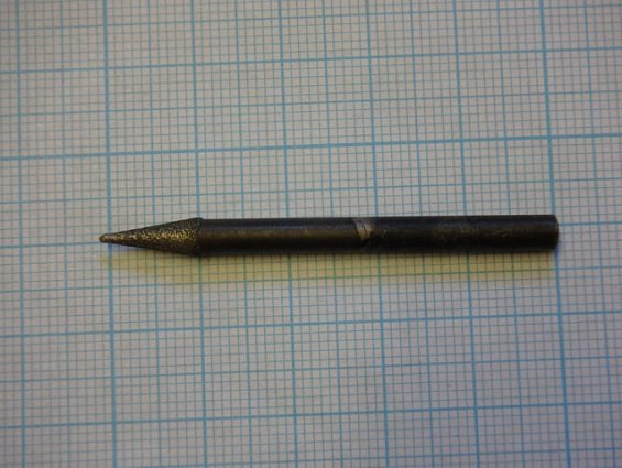 Шарошка алмазная 4.4мм 100/80 СССР хвостовик ф4мм