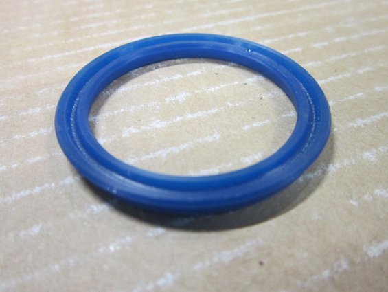 Манжета гидравлическая 37х45х4мм 37-45-4 PU-UNS yjm полиуретановая для гидравлических устройств ТУ38