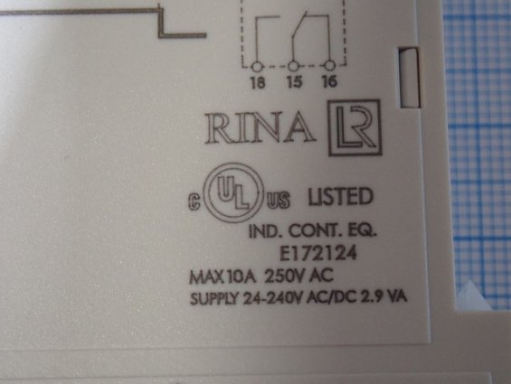 Реле времени finder 80.11.0.240.0000 MADE IN IT