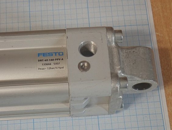 Пневмоцилиндр FESTO DNT-40-160-PPV-A 530666 S937 новая марка аналог 1376662-1