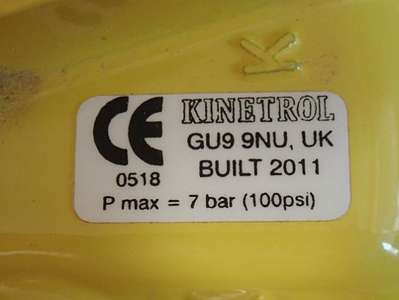 Кран KINETROL 03A-100 Mode 03 DIN/ISO Double Acting Actuator F03 9mm DM330M-T+GU9 9NU