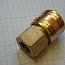 Пневморозетка RINO NW5.5 MAFA соединительная БРС 16021124 Brass Air-Quick Coupler FemaleThread 1/4"