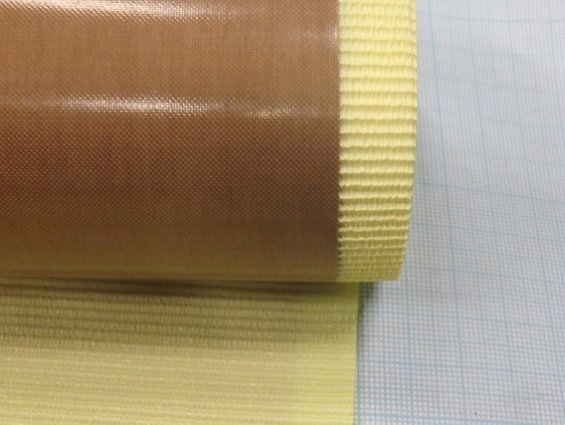 Лента тефлоновая PTFE с липким слоем односторонняя толщина 0,18мм ширина 1000мм