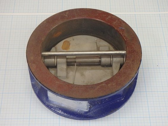 Клапан обратный DN125 PN10/16/ANSI AMRI KSB C1 G/H/A 025 3T6K1A межфланцевый двухстворчатый