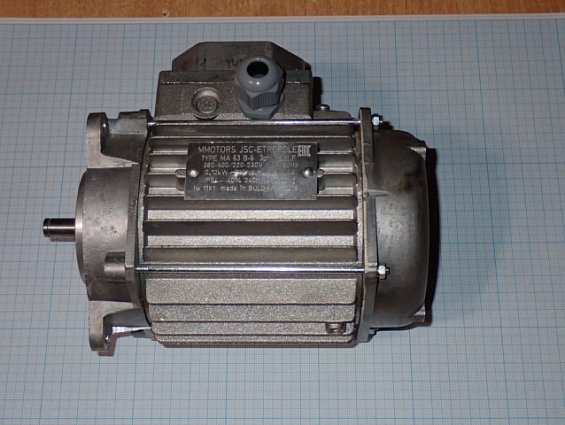 Электродвигатель MMOTORS JSC-ETROPOLE MA63B-6 380-400/220-230V 50Hz 0.12kW 980r.p.m. 0.8/1.4A IP54 4
