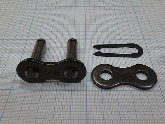 Звено однорядной цепи CAN-AM 16B-1CCL соединительное connecting links BS DIN8187