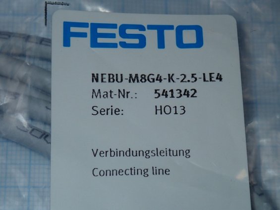 Кабель FESTO NEBU-M8G4-K-2.5-LE4 541342