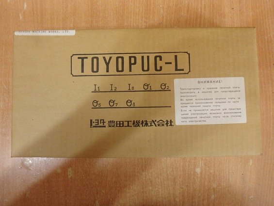 Модуль ввода model toyopuc-L code-6162 L-I(2)-card tp-I385-2 input toyoda machine works