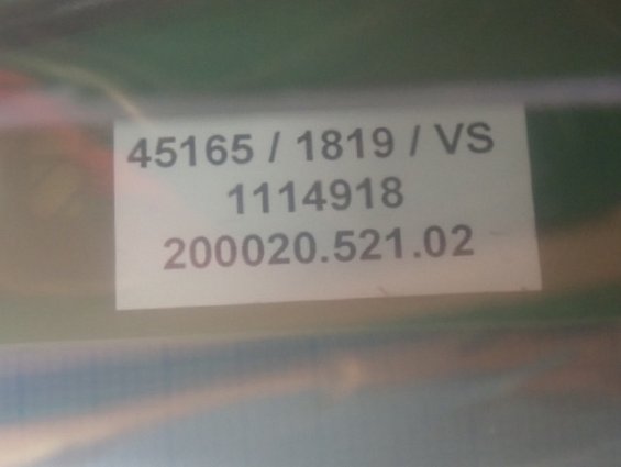 Плата AXAIR 200020.191.01 модуля питания V10-30 P10 400-415V/3 вес-0.3кг габаритный размер 430х150х8