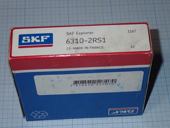 Подшипник SKF Explorer 6310-2RS1 21-MADE IN FRANCE