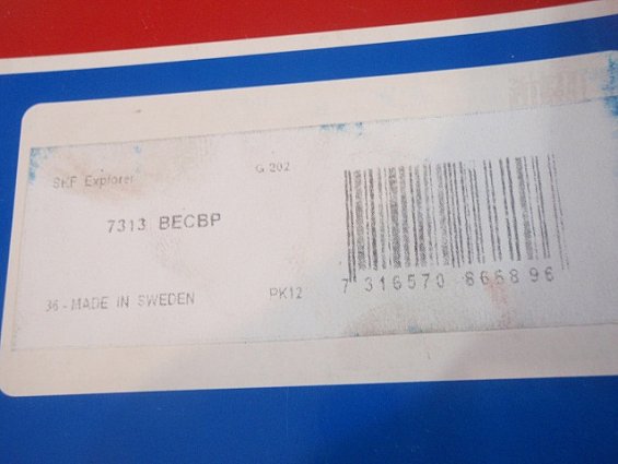 Подшипник 7313 becbp SKF 36-made in sweden