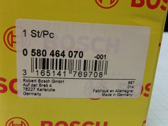 Топливный насос бензонасос 0 580 464 070 12V BOSCH ГЕРМАНИЯ