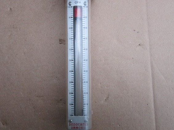 Расходомер газа Waukee flo-meter m-3 203638 DISSOCIATED AMMONIA t=70°F PR=10PSIG S.G.=0.295