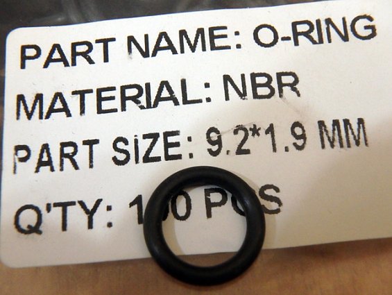 Кольцо 009.2-1.9 nbr din3771 O-RING резиновое уплотнительное круглого сечения