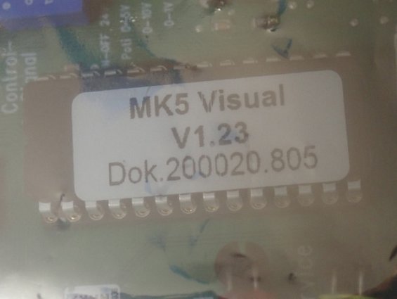 Визуальная плата управления пароувлажнителя Defensor MK5 Visual V1.23 5-40кг/ч 1115516 паропроизводи