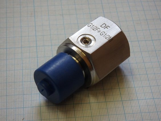 Мембранный разделитель diaphragm seal DF-tm-UJ-G1/2(вну)-G1/2(вне) G1/2FхG1/2M -45С+260С