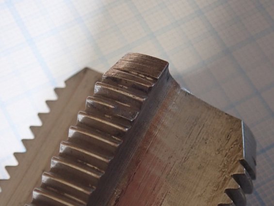 Метчик трубный G1" ОДИН ДЮЙМ БЫВШИЙ В УПОТРЕБЛЕНИИ