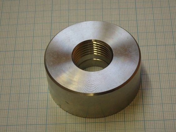 Адаптер вварной G1/2 для датчиков преобразователей давления WIKA КОД ЗАКАЗА 1192299 из нержавеющей с