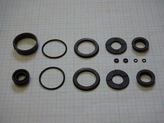 Ремкомплект пневмоцилиндра camozzi k02-40-32 набор уплотнений с манжетами поршня серия 40