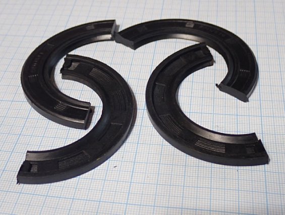 Уплотнение корпуса SNU511 комплект из четырех резиновых вкладышей