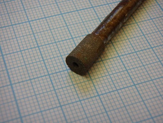 Шарошка алмазная 6.2мм СССР хвостовик ф5мм