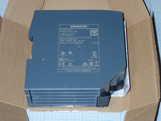 Блок питания SIEMENS 6EP1333-2BA20 DC24V/5A Made in Austria
