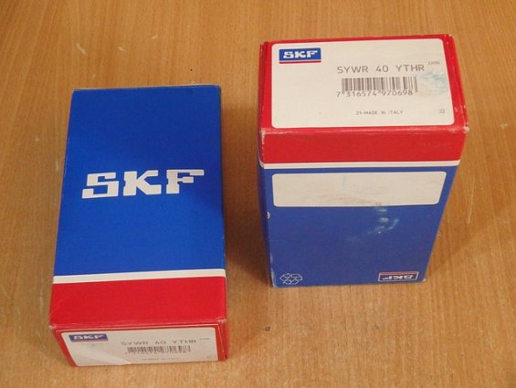 Подшипниковый узел SkF SYWR40YthR SYWR-40-YthR корпус из нержавеющей стали 29-made in ITALY