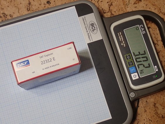 Подшипник SKF Explorer 22312 Е 56-MADE IN MALAYSIA