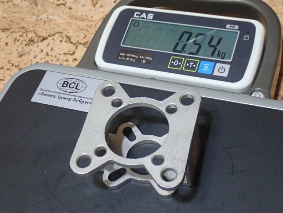 Кронштейн переходный CAMOZZI MB-F0507-F0710-H55 55mm для приводов запорной арматуры