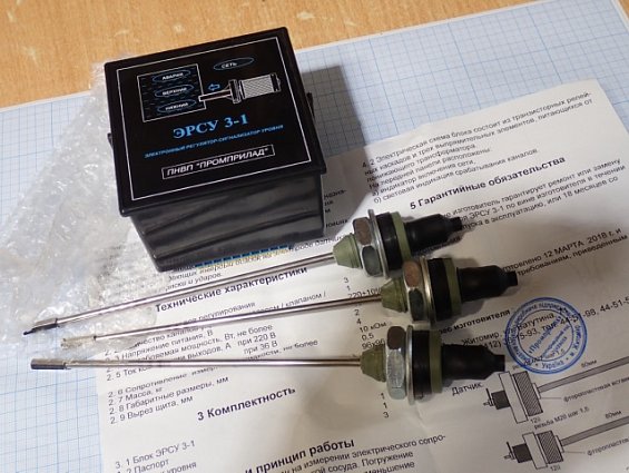 ЭЛЕКТРОННЫЙ РЕГУЛЯТОР-СИГНАЛИЗАТОР УРОВНЯ ЭРСУ 3-1 ПНВП ПРОМПРИЛАД РЕГУЛЯТОР-СИГНАЛИЗАТОР УРОВНЯ ЖИД