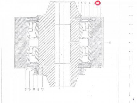 Подшипник ролика Paladin 201400181 Pendelrollenlager 23036 гранулятора Paladin Pelletierpresse