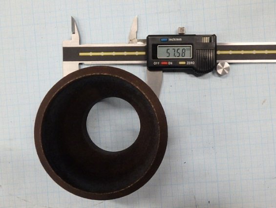 Переход стальной концентрический ПК89х6.0-57х4.0мм Сталь-20