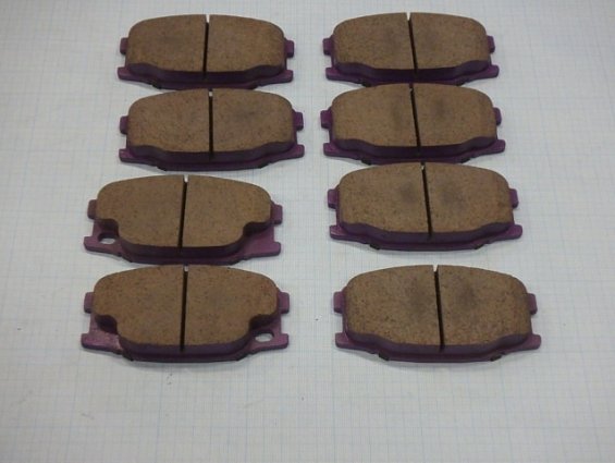 Колодки тормозные дисковые передние PN3407 Nibk автомобиля mitsubishi canter шасси FE567b 8шт