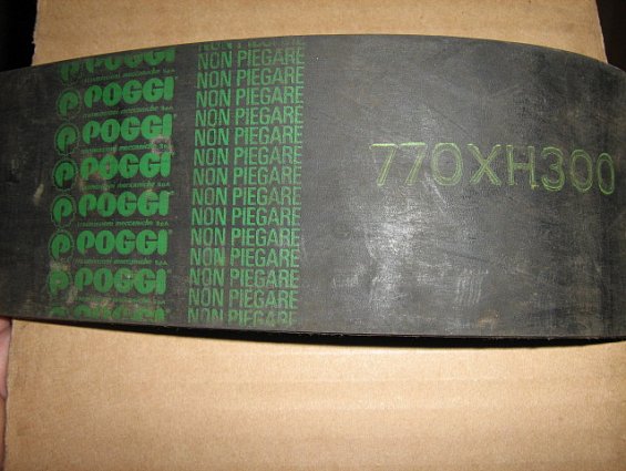 Ремень зубчатый 770ХH300 ширина 3" 76,2мм 88 зубьев Poggi