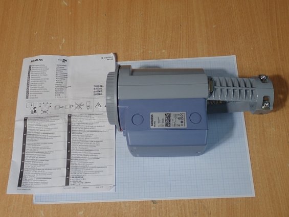 Привод клапана Siemens SKD62 24V 50/60Hz 14VA DC 0..10V 4...20mA IP54 электрогидравлический Germany