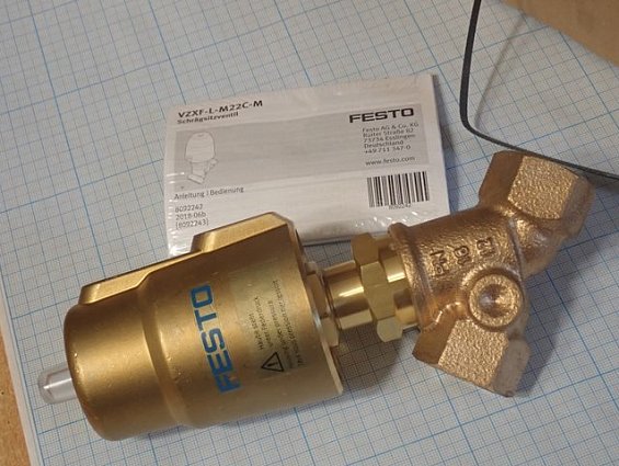 Седельный клапан FESTO VZXF-L-M22C-M L5 DN20 0-16bar -40C...+200C Nr.:3535644