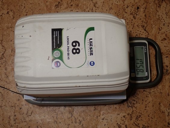 Масло LIKSOL PAO 68 H1 NSF 20L для пищевой промышленности ИЗГОТОВЛЕНО 24.05.2023г СРОК ХРАНЕНИЯ 5ЛЕТ