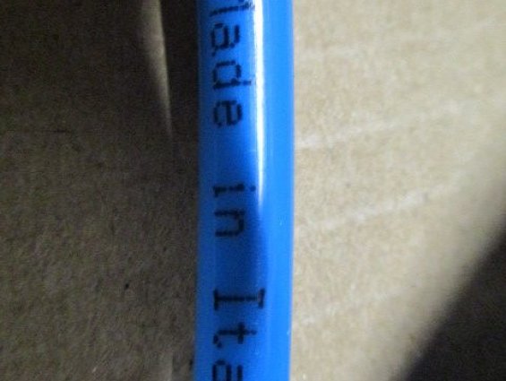 Пневмотрубка полиуретановая PU98 4х6 13атм голубая внутренний диаметр Ф4мм наружный диаметр Ф6мм